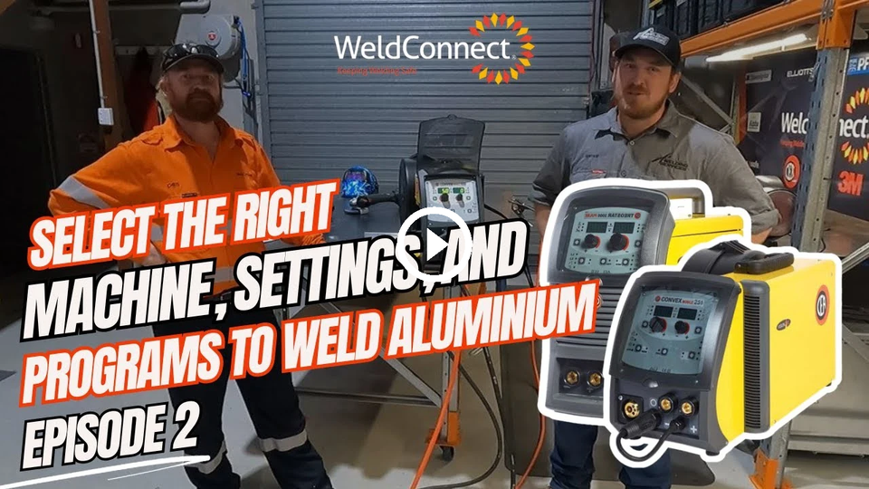 How to weld with Ally Series Ep 2 - Machine setup 