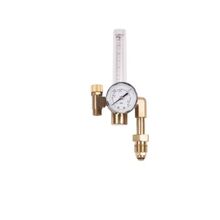 Cutskill Argon/Co2 regulator and flow meter side entry