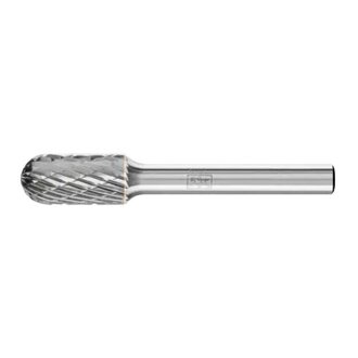 TOUGH cylindrical with radius end WRC dia. 10x20mm shank dia. 6.35mm impact-resistant