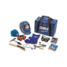 Welding Safety Kit c/w Auto-Dark Helmet,Gloves,Specs,Earmuff,Gas Goggles