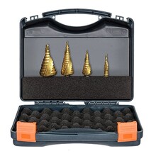 VersaDrive Step Drill Bit Set: 12, 22, 30, 40mm