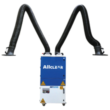 ALLCLEAR MA350 AUTO Mobile Fume Extractor 3ph/415V with Twin Arms 3m