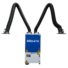 ALLCLEAR MA350 (Standard) Mobile Fume Extractor 3ph/415V with Twin Arms 3m