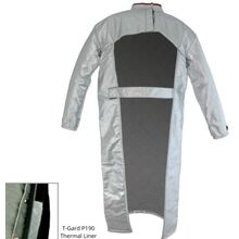 Alum open back smock 1300mm CA340 Carbon/Aramid t-Gard P190