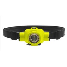 Intrinsically Safe Dual-Light USB Rechargeable Headlamp w/helmet mounts