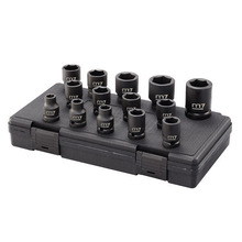 M7 IMPACT SOCKET SET, 1/2" DRIVE, 14PCE, 10 - 27MM