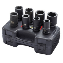 M7 IMPACT DEEP SOCKET SET, 1" DRIVE, 8PCE, 27 - 50MM