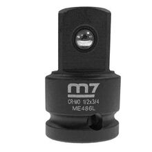 M7 IMPACT ADAPTOR, 1/2" DR F X 3/4" DR MALE -LOCKING BALL TYPE