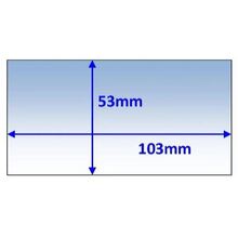 Lens Inner 103x53mm Suit Speedglas 9000X Pk5 Weldclass