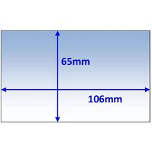 Lens Clear Inner 106x65mm Suit Unimig Various Pk5 Weldclass