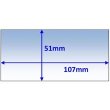 Lens Clear Inner 107x51mm Suit Various Pk5 Weldclass