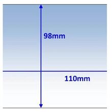 Lens Clear Outer 110x98mm Suit Weldguard Pk10 Weldclass