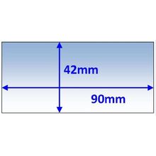 Lens Clear Inner 90x42mm Suit Speedglas F/V Pk5 Weldclass