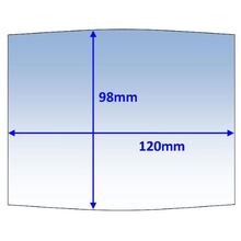 Lens Clear Outer 120x98mm Suit Boss Wide-View Pk10 Weldclass