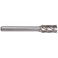 1/2in Cylindrical Carbide Burr with End Cut - Aluminium Cut