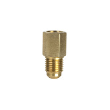 Adaptor Brass (Soft Seal) 1/4" SAE FM to 5/16" SAE M for R410A Gases