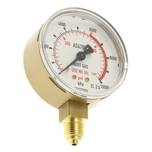 Pressure Guage 63mm 10,000Kpa Duel Scale Kpa/PSI 1/4 BSP For