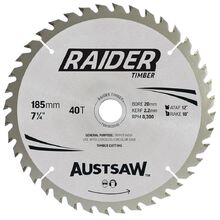 Austsaw Raider Timber Blade 185mm