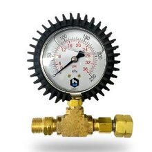 Liquid Filled Test Gauge 0-250kPa Left Hand