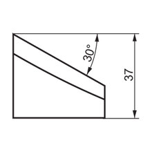 ITM EXTERNAL TOOL BIT, B30/37, 30 DEG X 37MM HIGH, TO SUIT PRO10PB BEVELLER