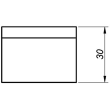 ITM FACING TOOL BIT, F0/30, 0 DEG X 30MM HIGH, TO SUIT PRO10PB BEVELLER