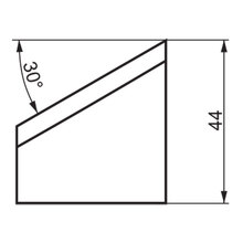 ITM INTERNAL TOOL BIT, IB30/44, 30 DEG X 44MM HIGH, TO SUIT PRO10PB BEVELLER