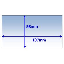 Lens Clear Inner 107x58mm Suit Cigweld Prolite Pk5 Weldclass