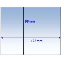 Lens Clear Outer 123x98mm Suit Cigweld Prolite Pk10 Weldclass