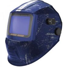 Welding Helmet PROMAX 680 Digital Blue Retro Graphic Weldclass