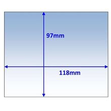 Lens Clear Outer 118x97mm Suit Unimig Viper, Chaos Pk10 Weldclass