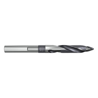 Onsite Plus Step Tip Reduced Shank Drill M2 HSS 3 Flat Shank