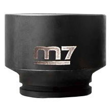 M7 IMPACT SOCKET, 1-1/2" DR 6 POINT, Metric