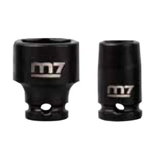 M7 IMPACT SOCKET, 1/4" DR 6 POINT