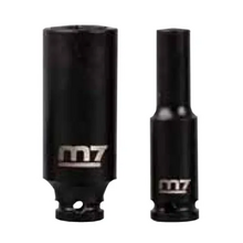 M7 IMPACT DEEP SOCKET, 1/4" DR 6 POINT