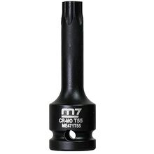 M7 TORX IMPACT SOCKET, 1/2" DR